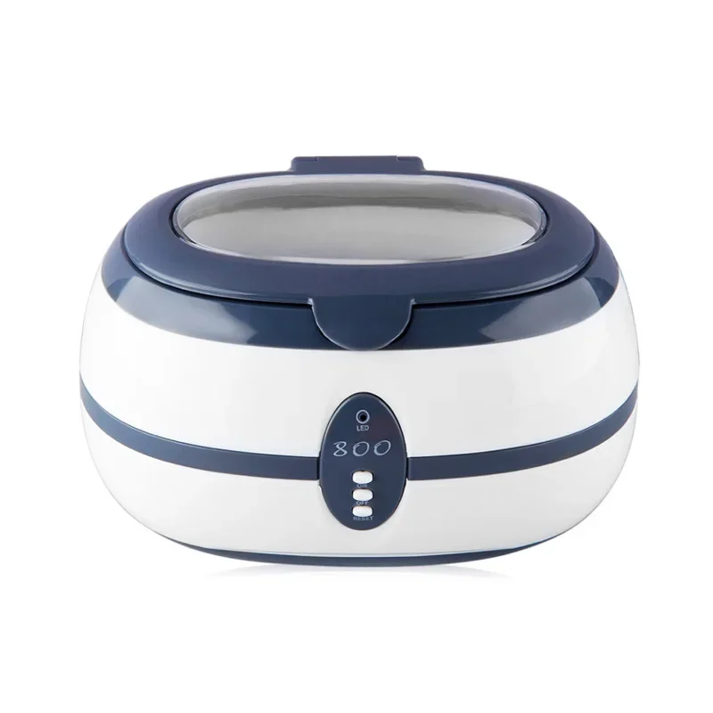 600ML Ultrasonic Cleaning Machine for Household VGT800 Cleaning Glasses, Watches, Jewelry,Automatic Cleaning Machine