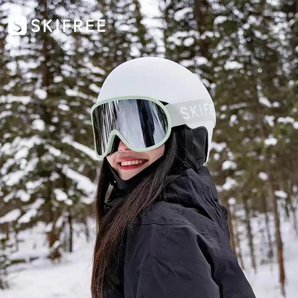 SKIFREE S1 Aurora スキーヘルメット CE認証 軽量スノーボードヘルメット アジアンフィット EPS PC 大人用