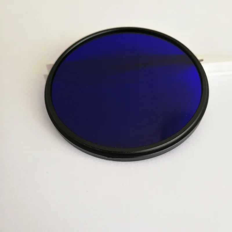 Various sizes UV-IR Camera Filter Photography ZB2 BG3  Violet Blue optical glass