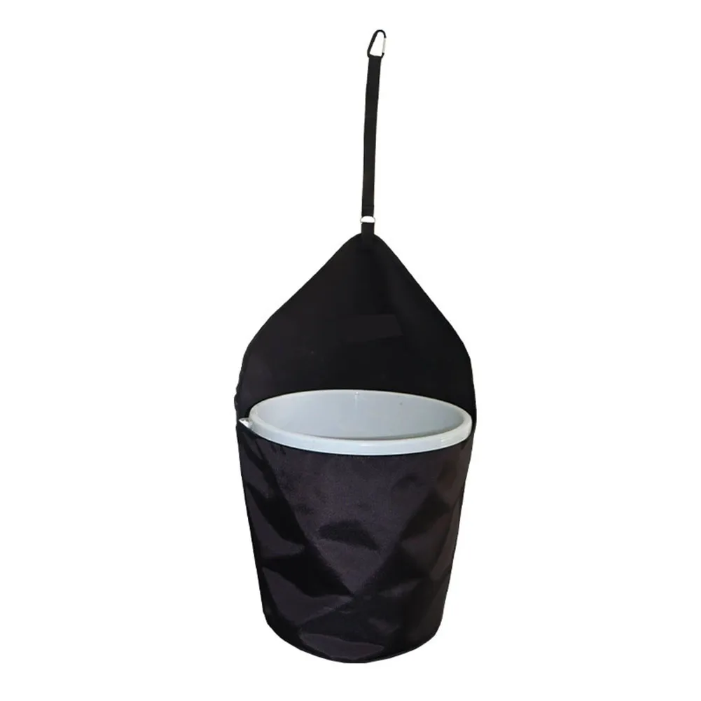 900D Polyester Bucket Organizer Horse Care Bucket Holder Robust Construction Scratch Protection For Horse Care