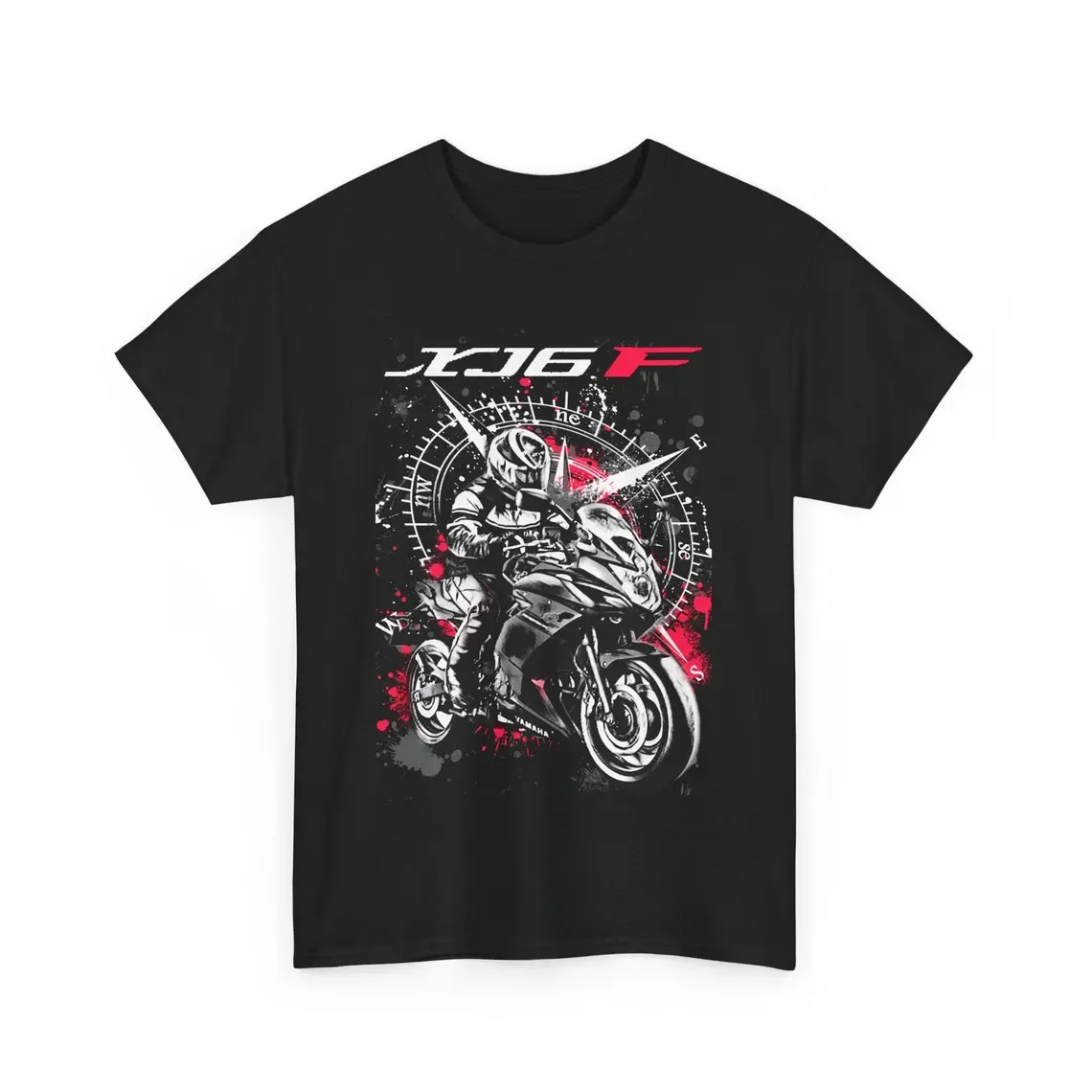 

XJ6F T Shirt Diversion F FZ6R Sport Touring Motorcycle Tee Inline Four Rider Top For Fans All Rounder Gift