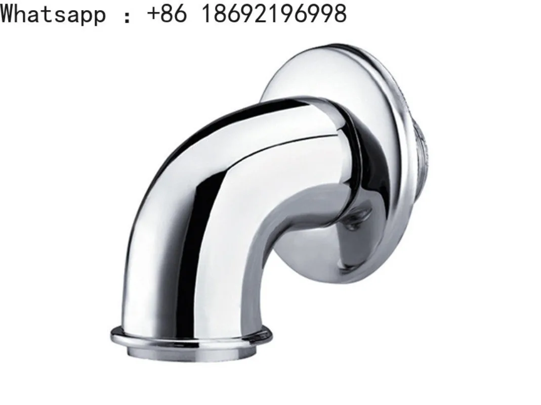Delay Flush Valve Hand Press The Flush Valve Foot Step on The Flush Valve 1 Inch Water Inlet Elbow Connection Accessories