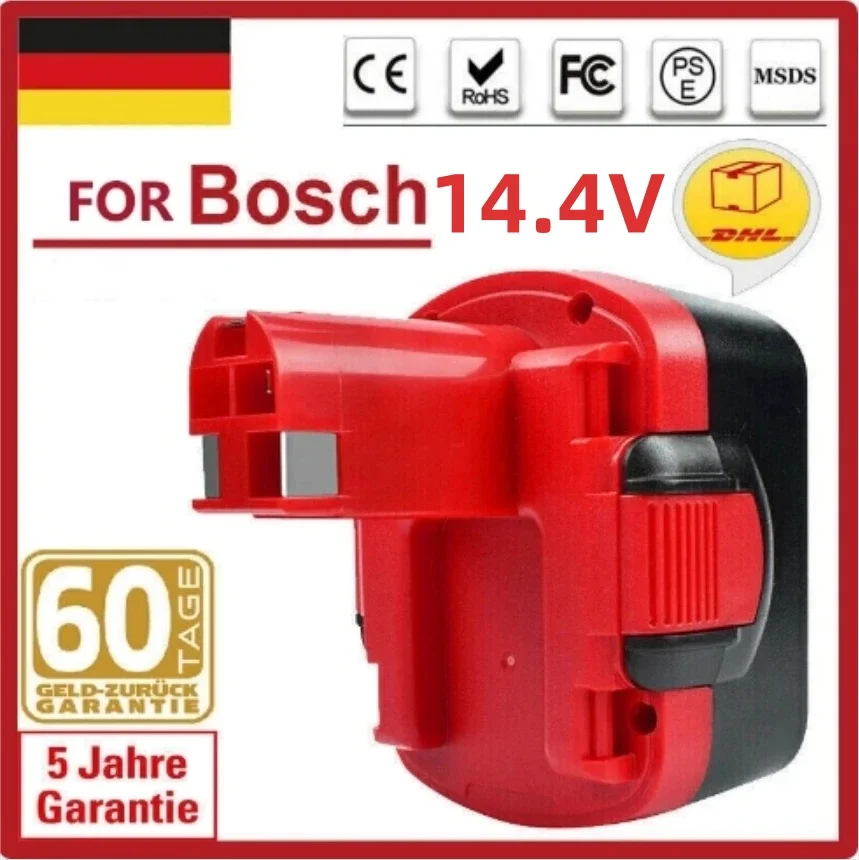 

Suitable for BOSCH 14.4V batteries and can be paired with BOSCH Ni Mh/Cd14.4V 12.8AH rechargeable batteries BAT038 BAT040 BAT140