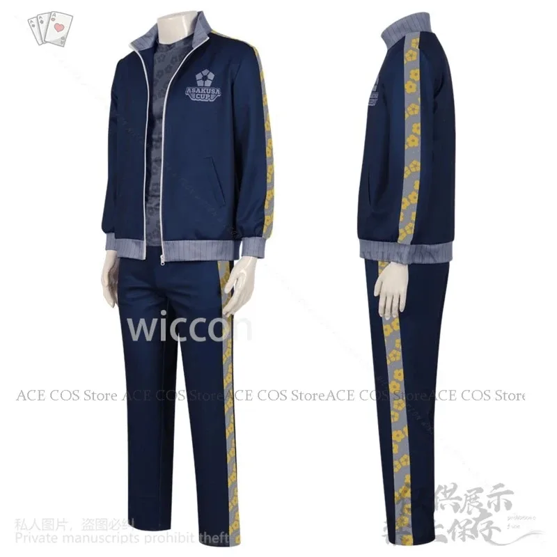 

Аниме Blue Cos Lock ASAKUSA CUP Костюм Isagi Yoichi Спортивная одежда Футбольная команда Униформа Мужской костюм Хэллоуин Рождество Custo 2025
