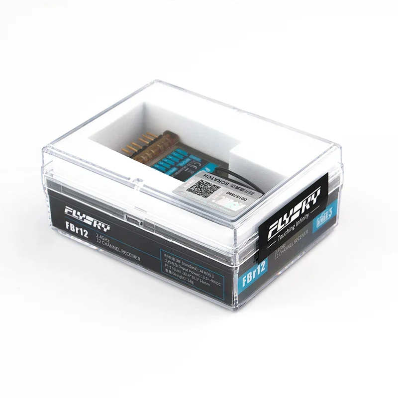

FlySky FBr12 12 Channel Waterproof Enhanced Receiver Applied To Transmitter PL18/NB4/NB4 Lite Supporting AFHDS 3