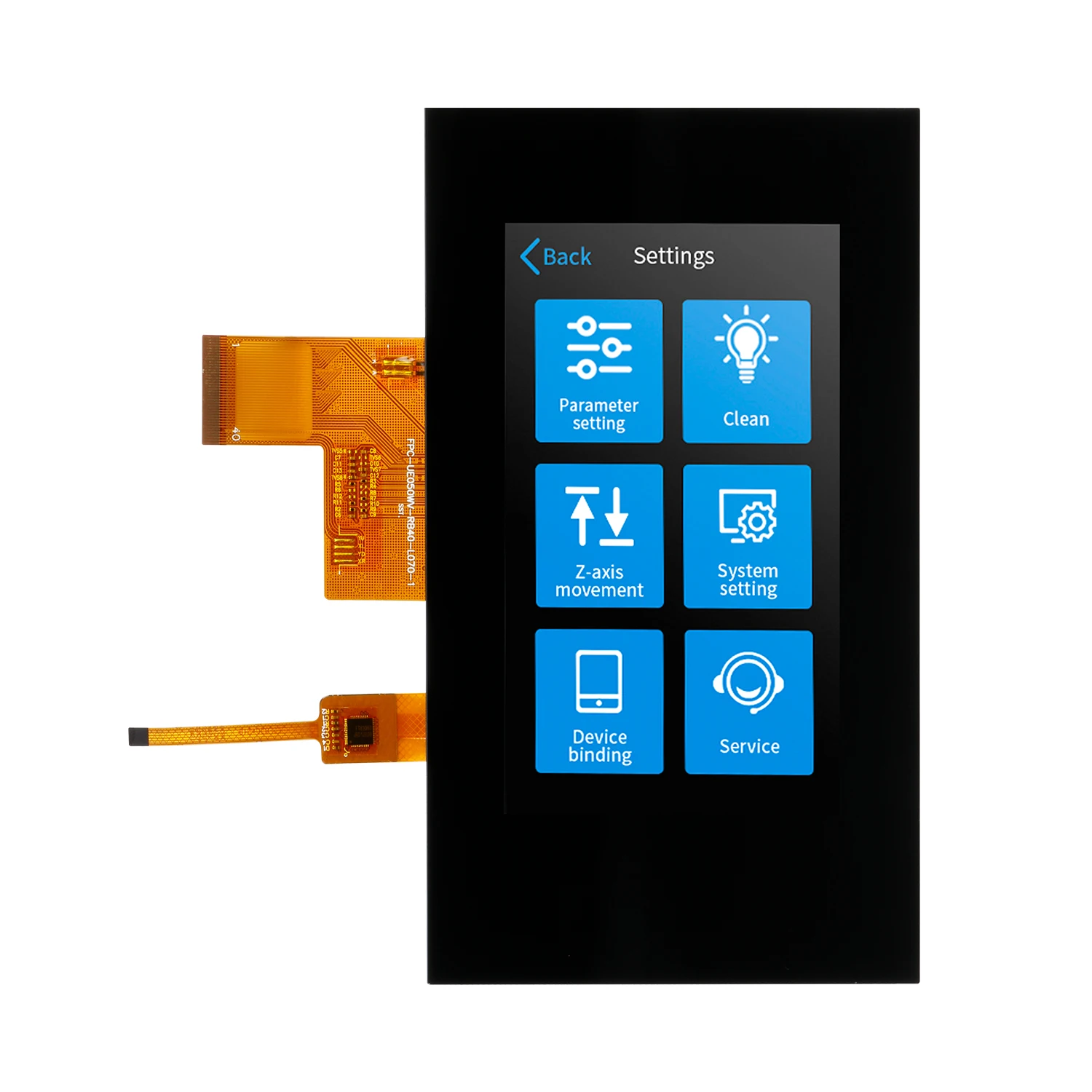 

SLA 5inch Touch Screen Kit For HALOT-SKY/SKY 2022 UV Resin Display 3D Printer Parts