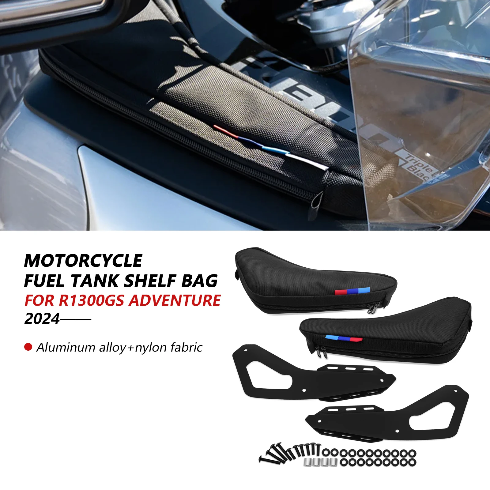 

R1300GS ADVENTURE Сумка для лотка для бака для R1300 GS ADV GS 1300ADV Аксессуары Сумки для мотоциклетного бака R1300GSA Сумка для топливного бака