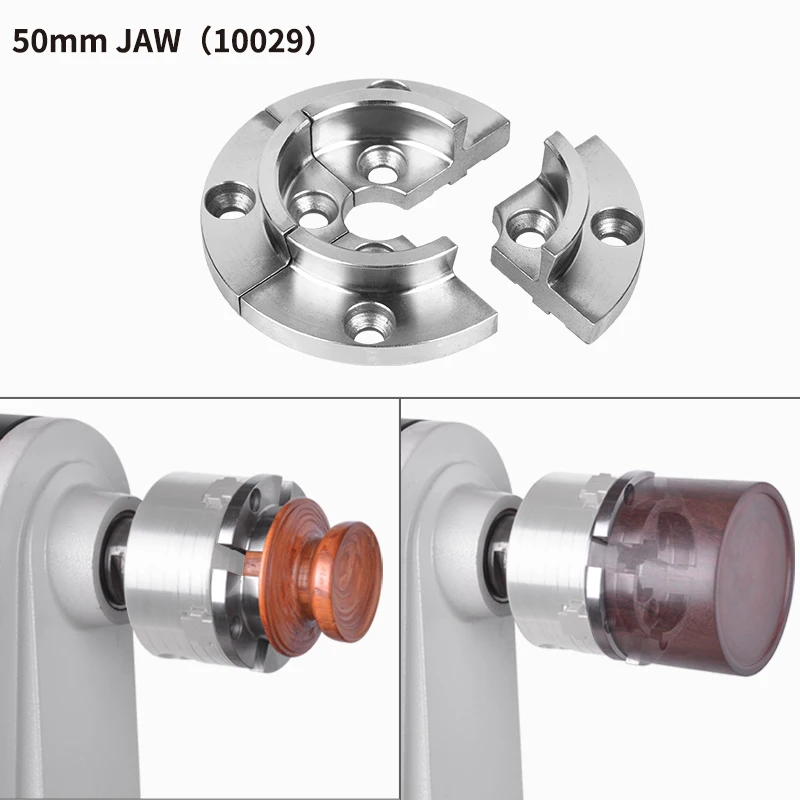 4-Jaws for 3.5 Inch Woodturning Chuck Woodworking Lathe Chuck Accessory Jaw High Tensile Steel