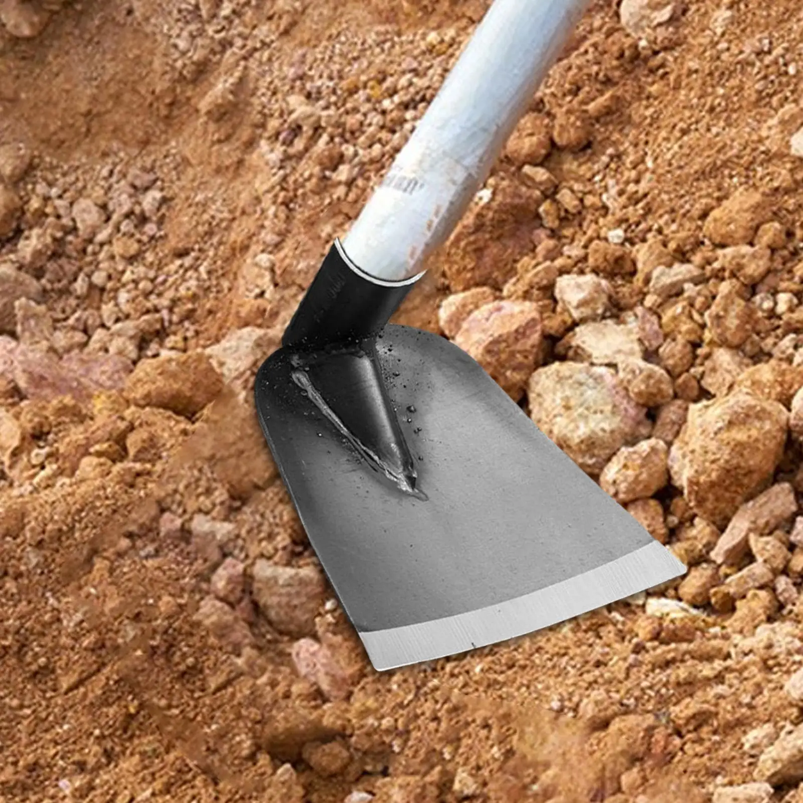 Weeding Hoe Agricultural Hoe Household Outdoor Farming Tools Digging Soil Durable Hoe For Planting Vegetables Flowers Loose Lan