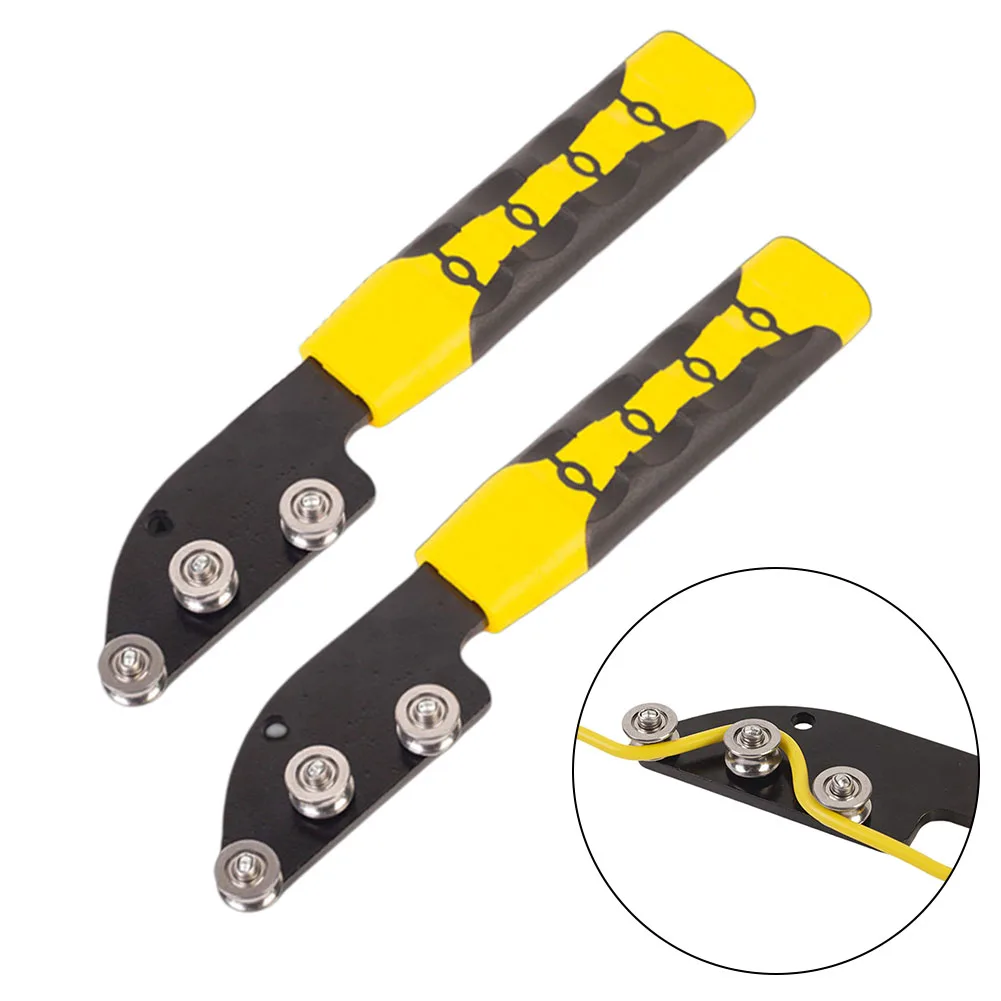 

Engineering Assistance Wire Straightener Comfortable Grip Wire Straightener Construction Tool Smooth Roller Mechanism