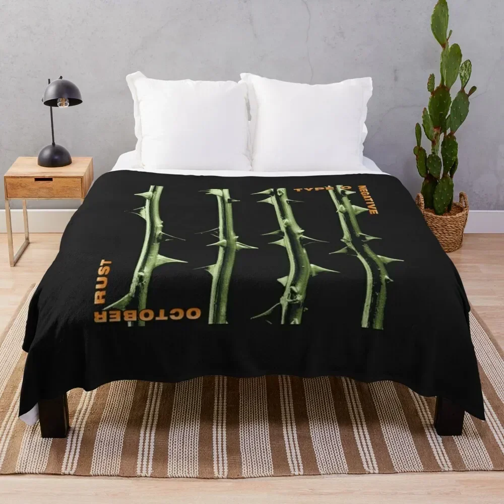 

Type O Negative Throw Blanket Soft Warm Blanket Gift for Men Women Adults