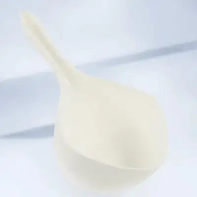 Plastic Kitchen Water Ladle Short Handle Multipurpose Bathroom Bath Dipper Flower Watering Scoop Reusable Water Scoop for Home