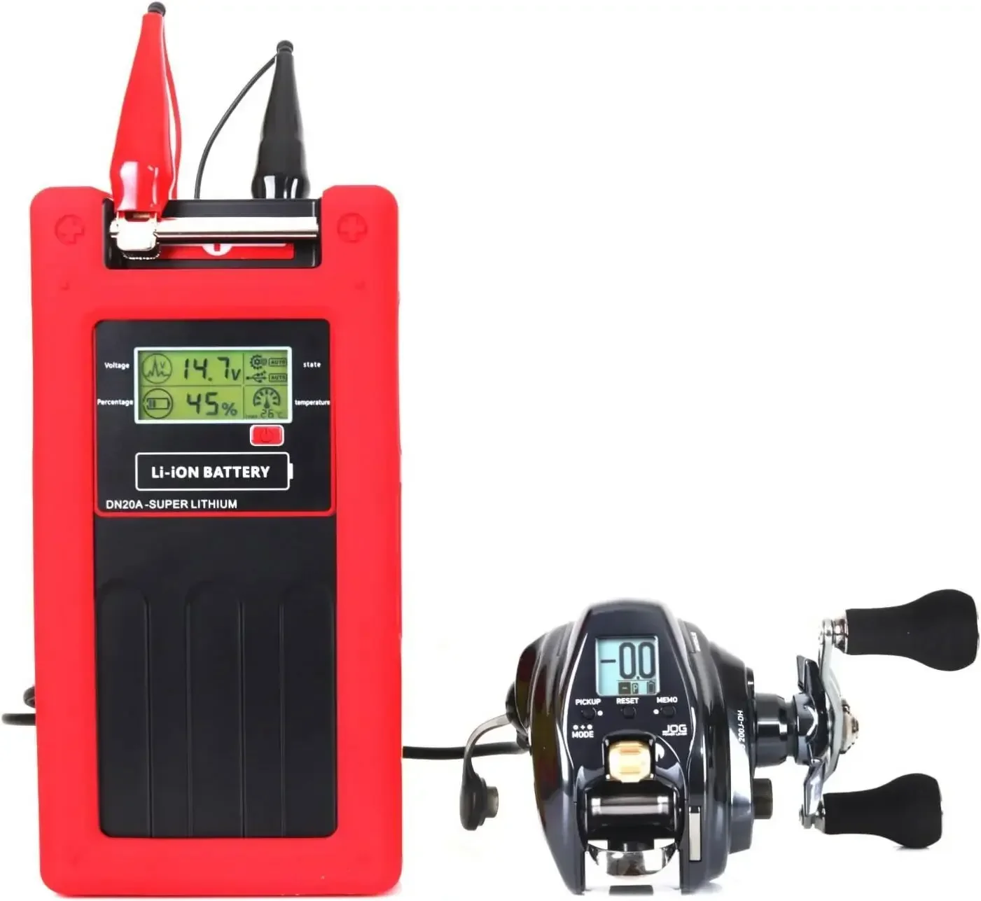 بطارية بكرة صيد 14.8 فولت 20 أمبير/متوافقة مع بكرات Tanacom الكهربائية