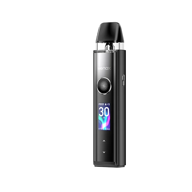 GeekVape-Wenax Q Vape Kit Pro ، 30 واط ، بطارية مللي أمبير في الساعة ، سحب تلقائي ، 2 ، خرطوشة Q ، 0.8 أوم ، مبخر السجائر الإلكترونية الأصلي