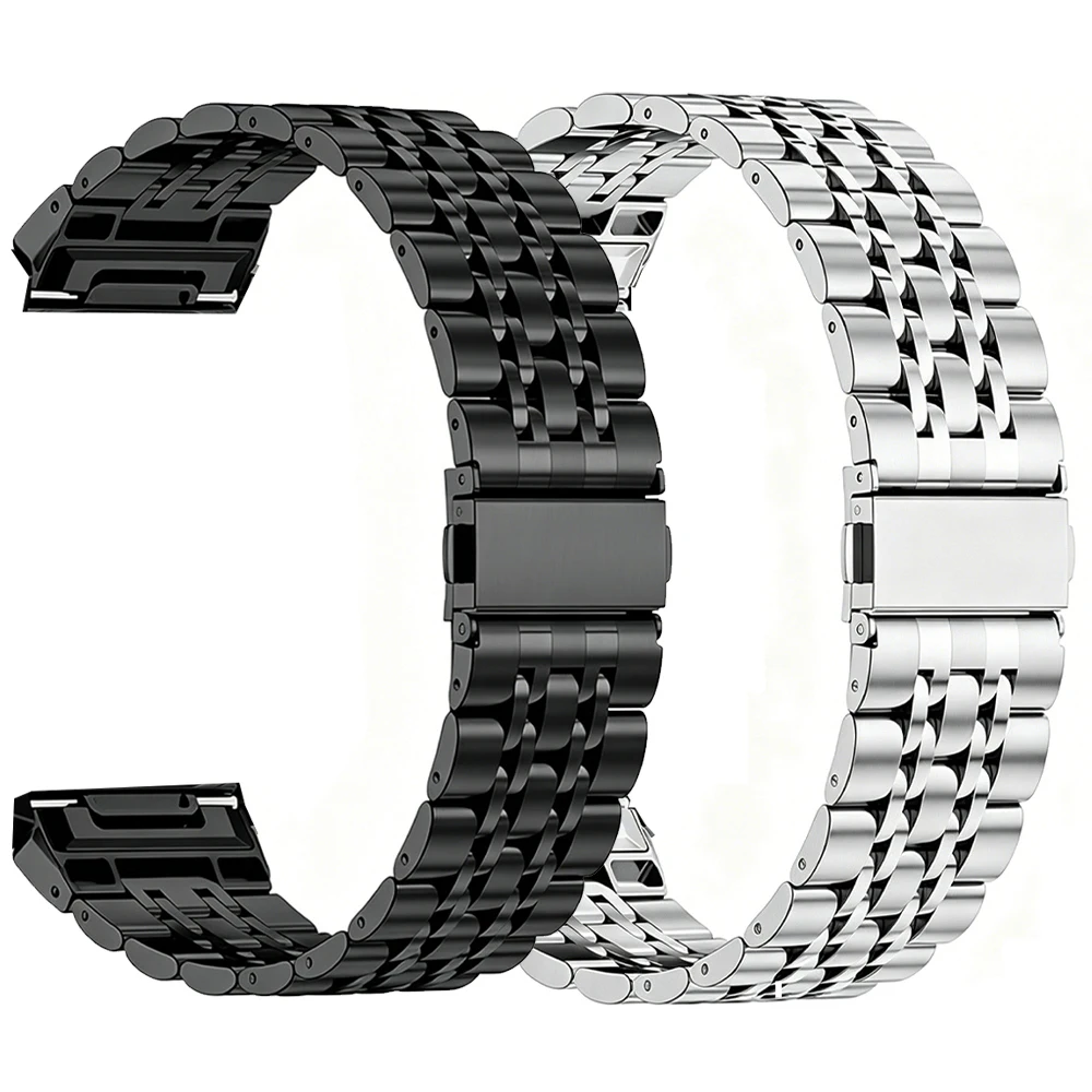 22mm 26mm Metall-Uhrenarmband für Garmin Fenix 8 Pro 47mm 51mm E 7 7X 6 6X Forerunner 970 965 955 Quick Fit Armband EPIX/Enduro 3