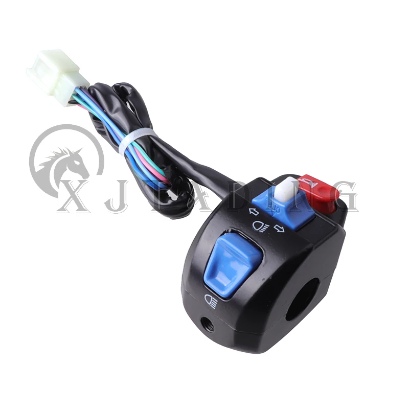 1 Pcs Aluminum 22mm Electric Scooter Motorcycle Handlebar Control Switch Horn Button Turn Signal Headlight Start Switch