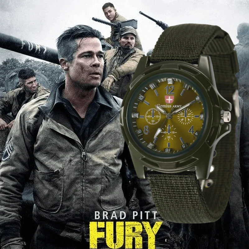 2025 Watches Men Top Brand Luxury Casual Military Quartz Sport Wristwatch Soft Nylon Band Male Clock Watch Relogio Masculino