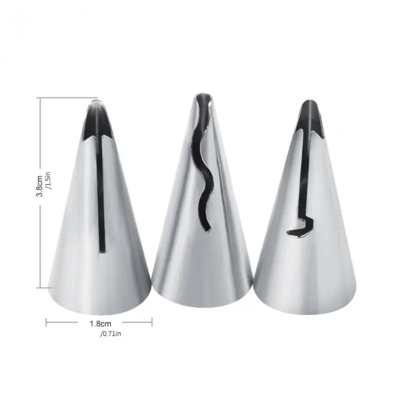 7Pcs Wedding Russian Nozzles Pastry Set Puff Skirt Icing Piping Tips DIY Cake Decorating Tool for Cupcake