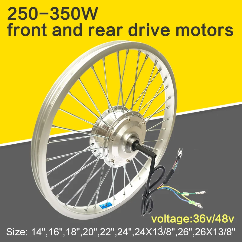 

36v48v500w350w modification electric power assisted Electric Bike Motor wheel front wheel motor rear wheel motor accessorie