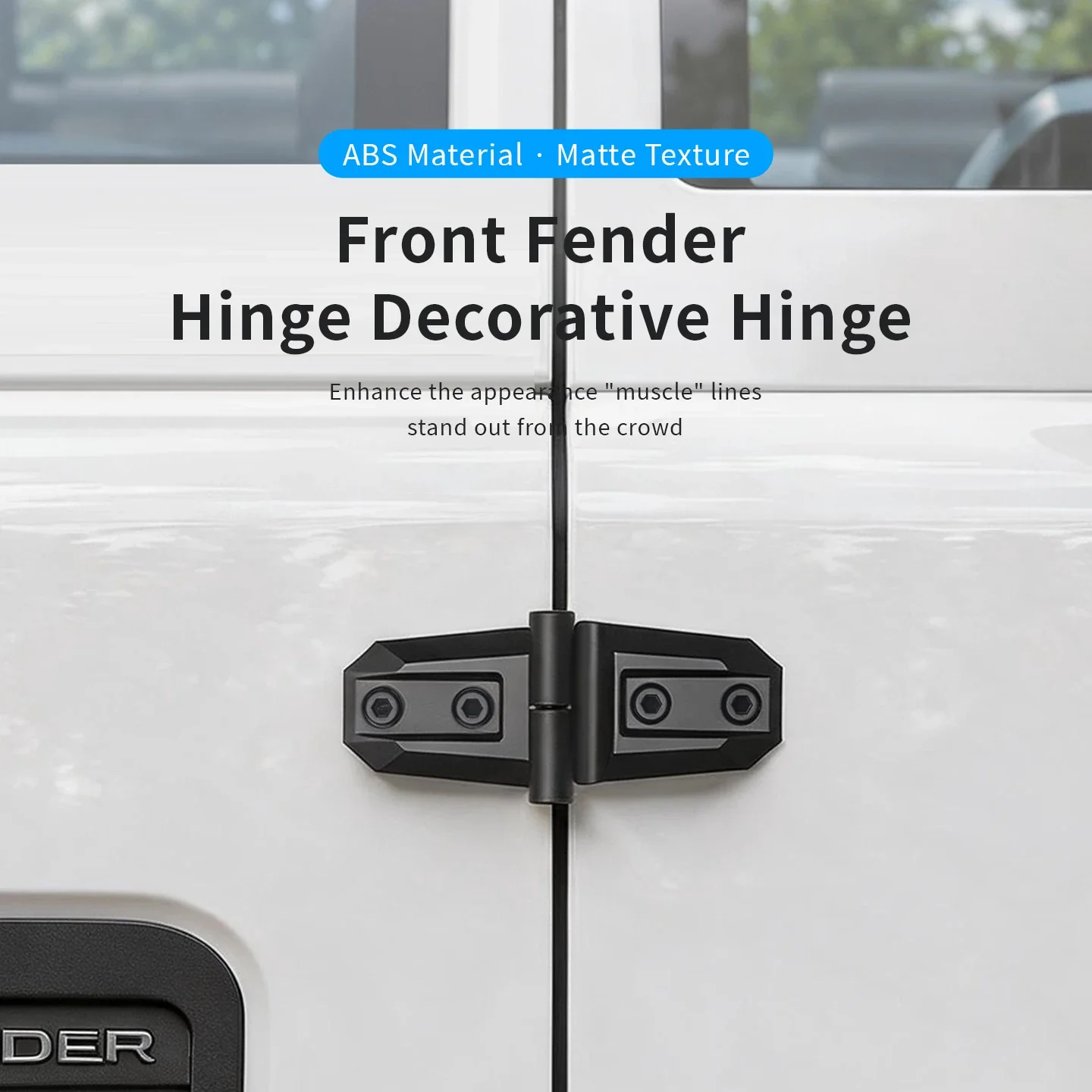 New Engine Hood Door Hinge Decoration Cover For Lynk&Co 01 02 03 05 06 09 PHEV ZERO 02 Hatchback ABS Car Door Hinge Cover Parts