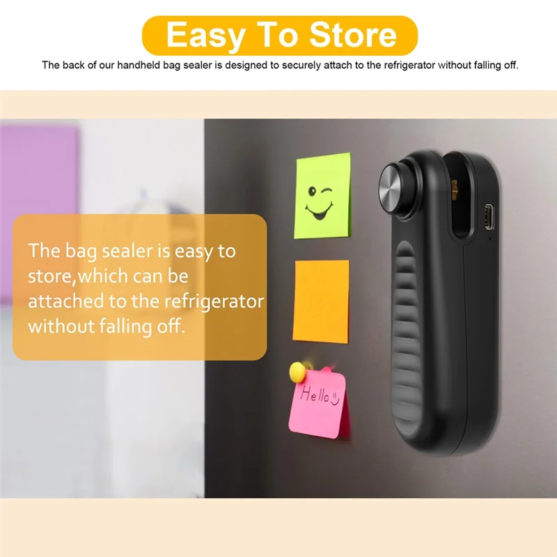 A05G-2In1 미니 백 실러, 커터가 있는 백 실러 열 실러, 충전식 칩 백 실러 열 실러, 휴대용 백 재실러