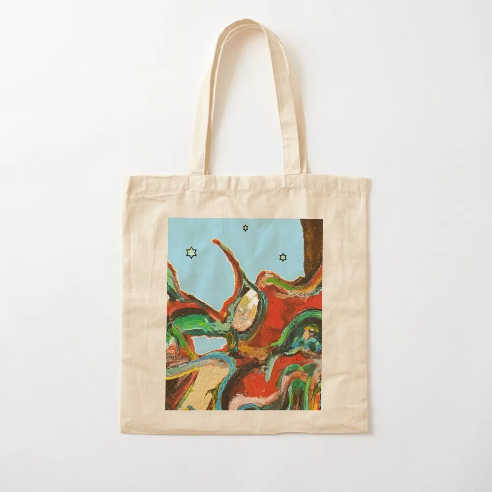 abstract landscape Tote Bag custom tote bag tote bag custom Women's beach bags