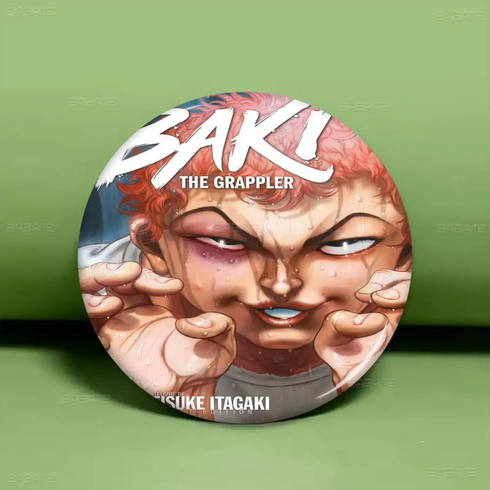 باكي ذا جرابلر أنيمي أنيمي زر دبوس بروش اليدوية للملابس الكرتون شارة ظهره الديكور مجوهرات اكسسوارات #4