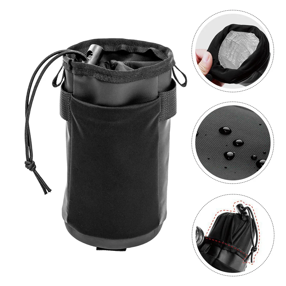 

Водонепроницаемая сумка на руль велосипеда для бутылки с водой, надежно фиксируется, для активного отдыха, долгих поездок, незаменимый аксессуар