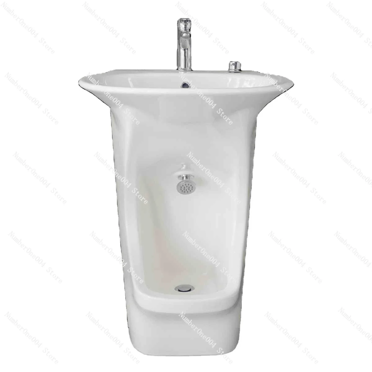 

Rectangular sink hygiene, with urinal and basin type urinal