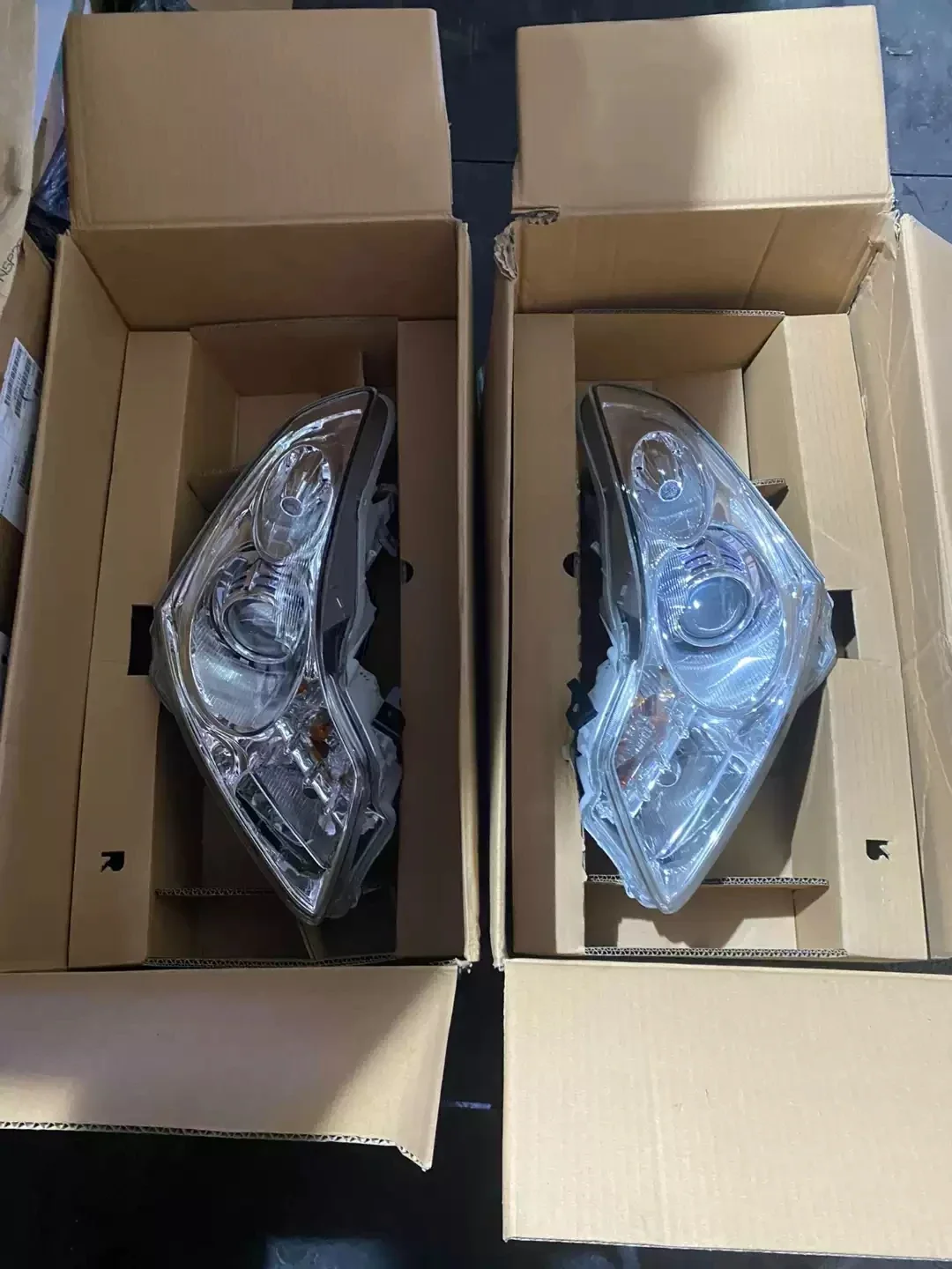 

Car full led Headlight for Infiniti g37 DRL Daytime Running Light Yellow turn signal