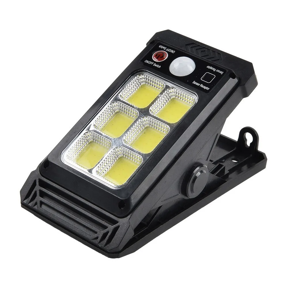 مشبك شمسي على ضوء مستشعر الحركة الخارجية عالي السطوع لإضاءة جدار المنزل والسياج والحديقة والشرفة