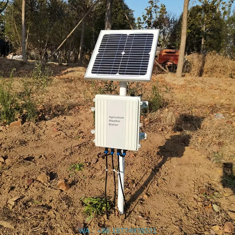 تيم هوم الأرصاد الجوية عن بعد مراقبة الطقس البيئي الزراعي جهاز المراقبة الذكية ES80A-A6 التربة PH #1