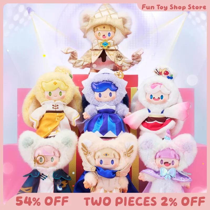 

Biscuit Man Kingdom Adou Biscuit Fashion Show Blind Box Backpack Pendant Mysterious Box Collection Model Super Vitality Factory