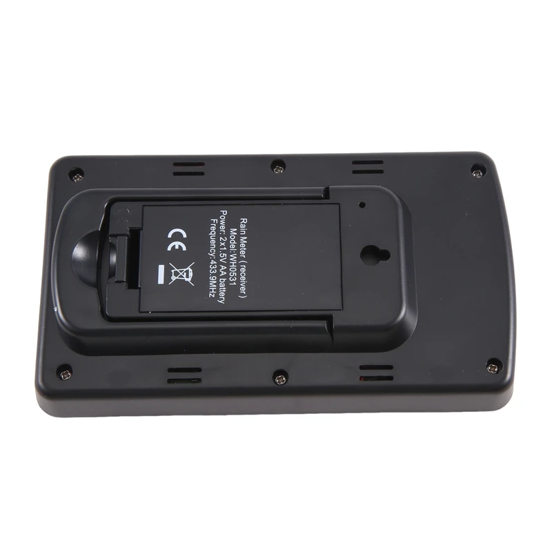 APPLIA-Wireless Rain Meter Gauge Weather Station Indoor/Outdoor Temperature Recorder