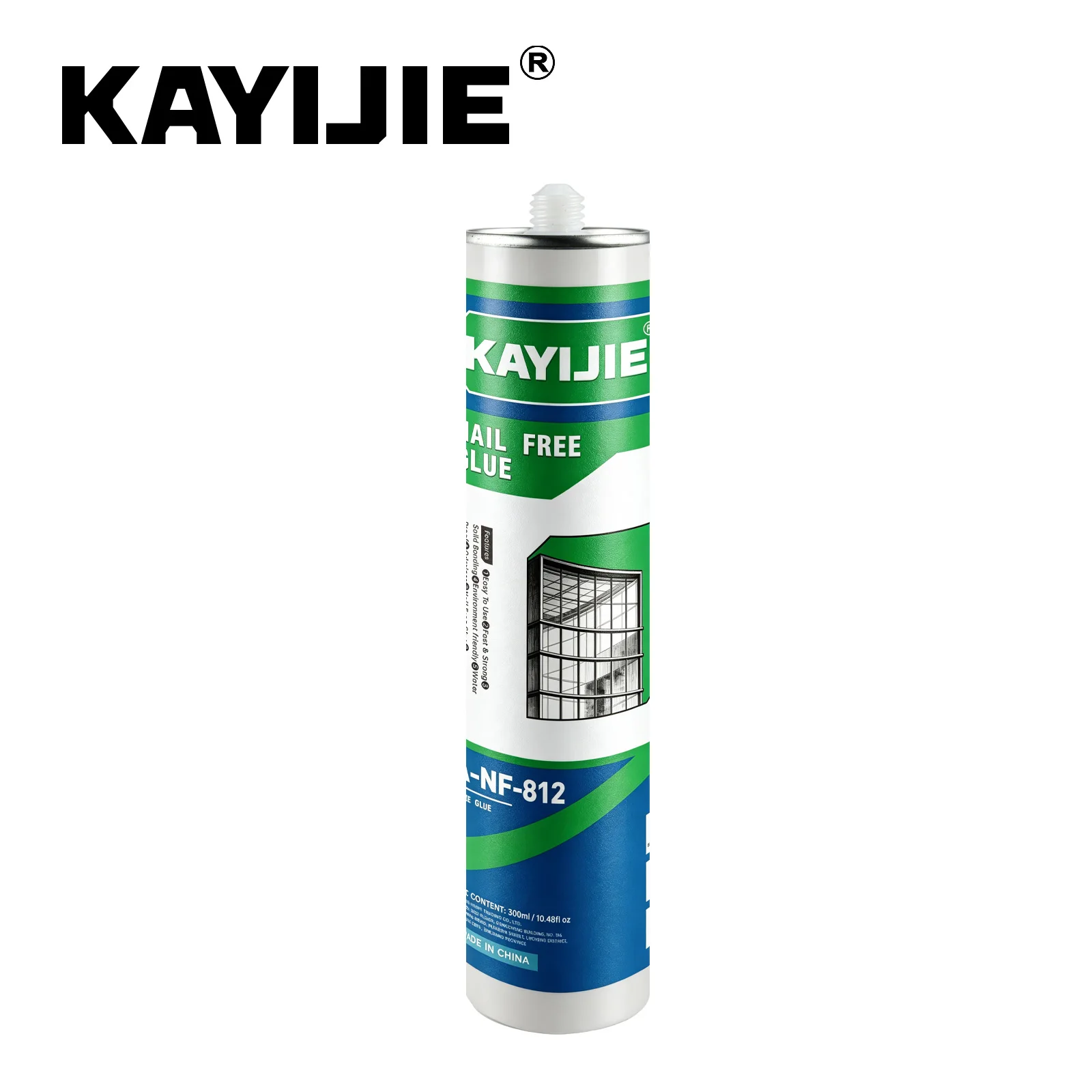 Strong Bonding Clear Fast Curing Nail-Free Adhesive Heavy Duty Waterproof Instant Grab Glue for Wood Metal Ceramic Mirror Hook