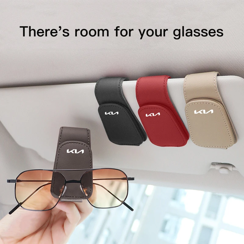 Car Sunshade Clip Glasses Clip Bracket Tool For New Kia KN 5 3 4 K7 K5 K8 K3 Ray Sorento XCeed Venga Cadenza K9 Seltos Telluride