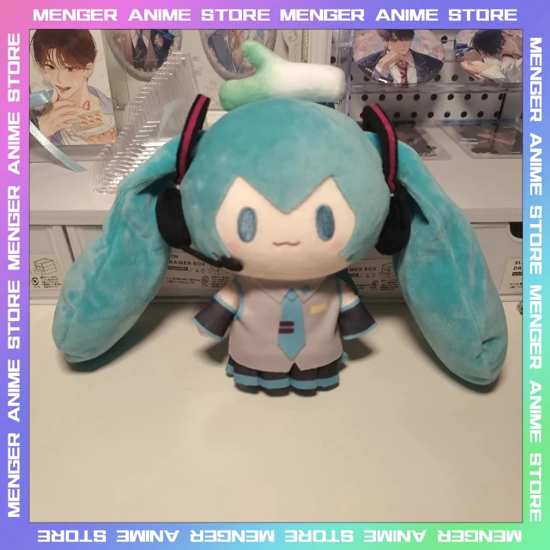 

Miku Q версия Kawaii плюшевая кукла аниме периферийный брелок сумка кулон мягкая игрушка коллекция подарки на день рождения