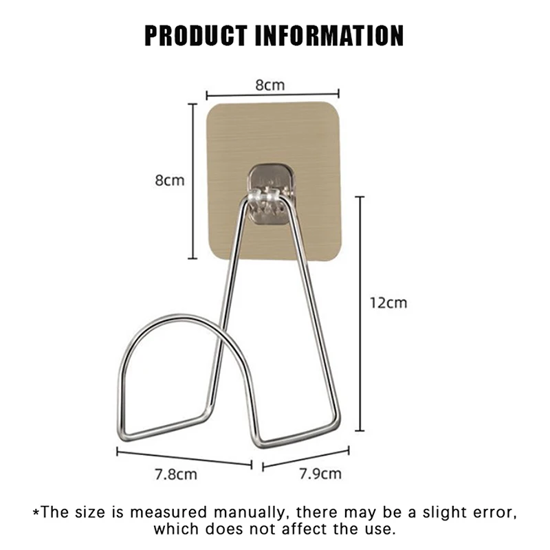 Wall Mount Motorcycle Helmet Rack Metal Bike Helmet Holder Stainless Steel Bicycle Safety Gear Display Hanger Stand - view 6