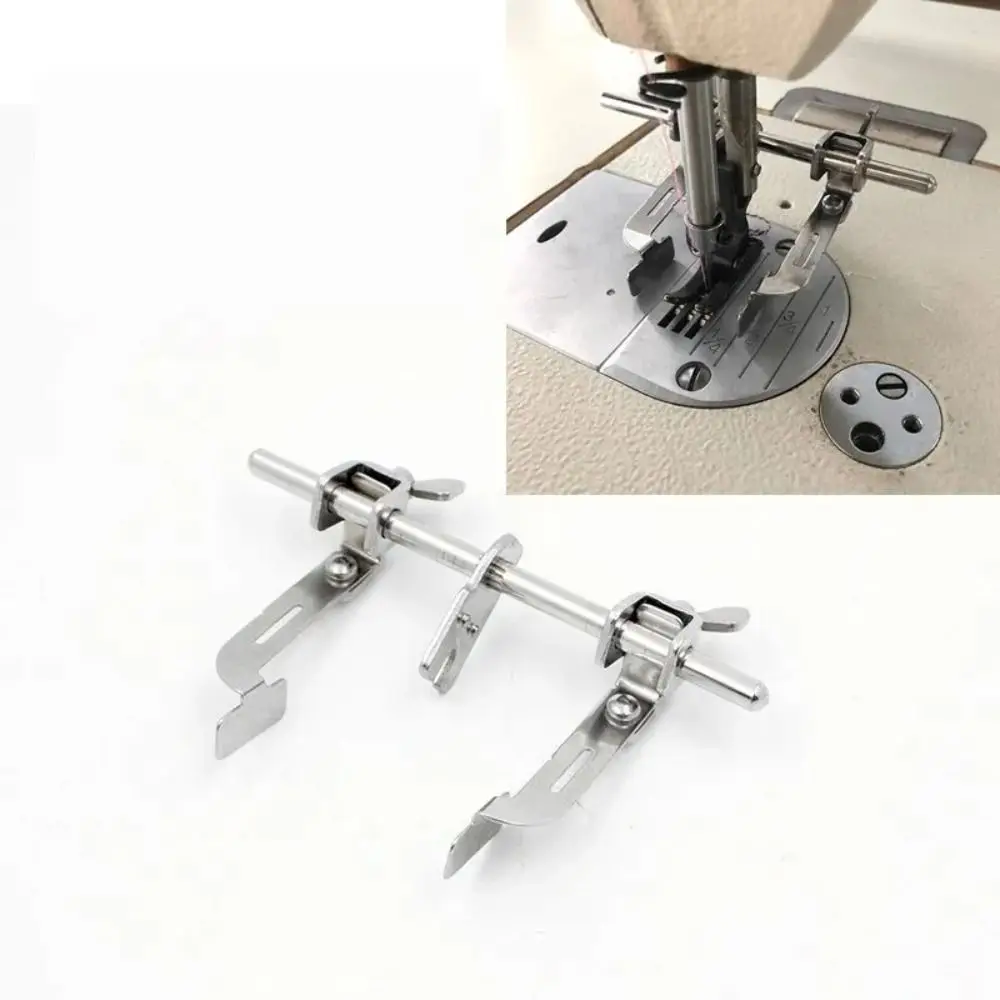 Lockstitch Double Guide Stitch Ruler Left Right Regulation Seam Guide Presser Foot Left Right Fabric Guide Parts