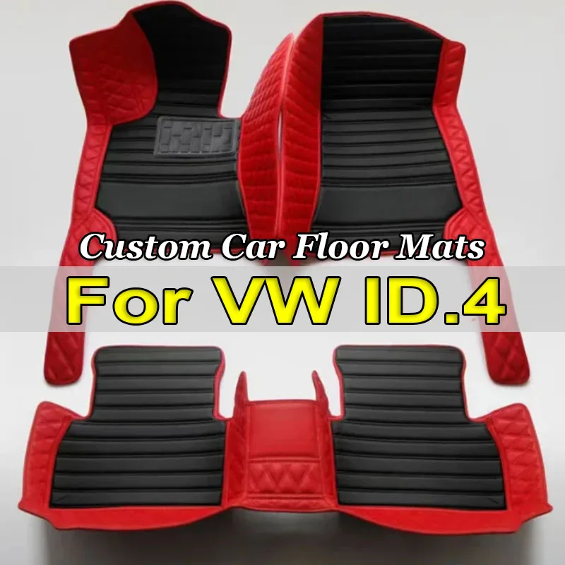 

Car Floor Mats For VW VW ID.4 2021-2024 Custom Auto Foot Pads Automobile Carpet Cover Interior Accessories