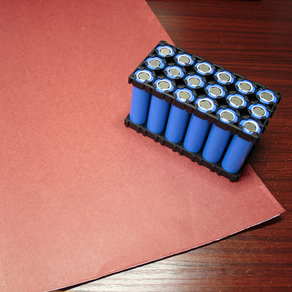 Insulation pad Special insulation sticker for lithium battery Temperature resistant paper Red cardboard Fast red steel paper