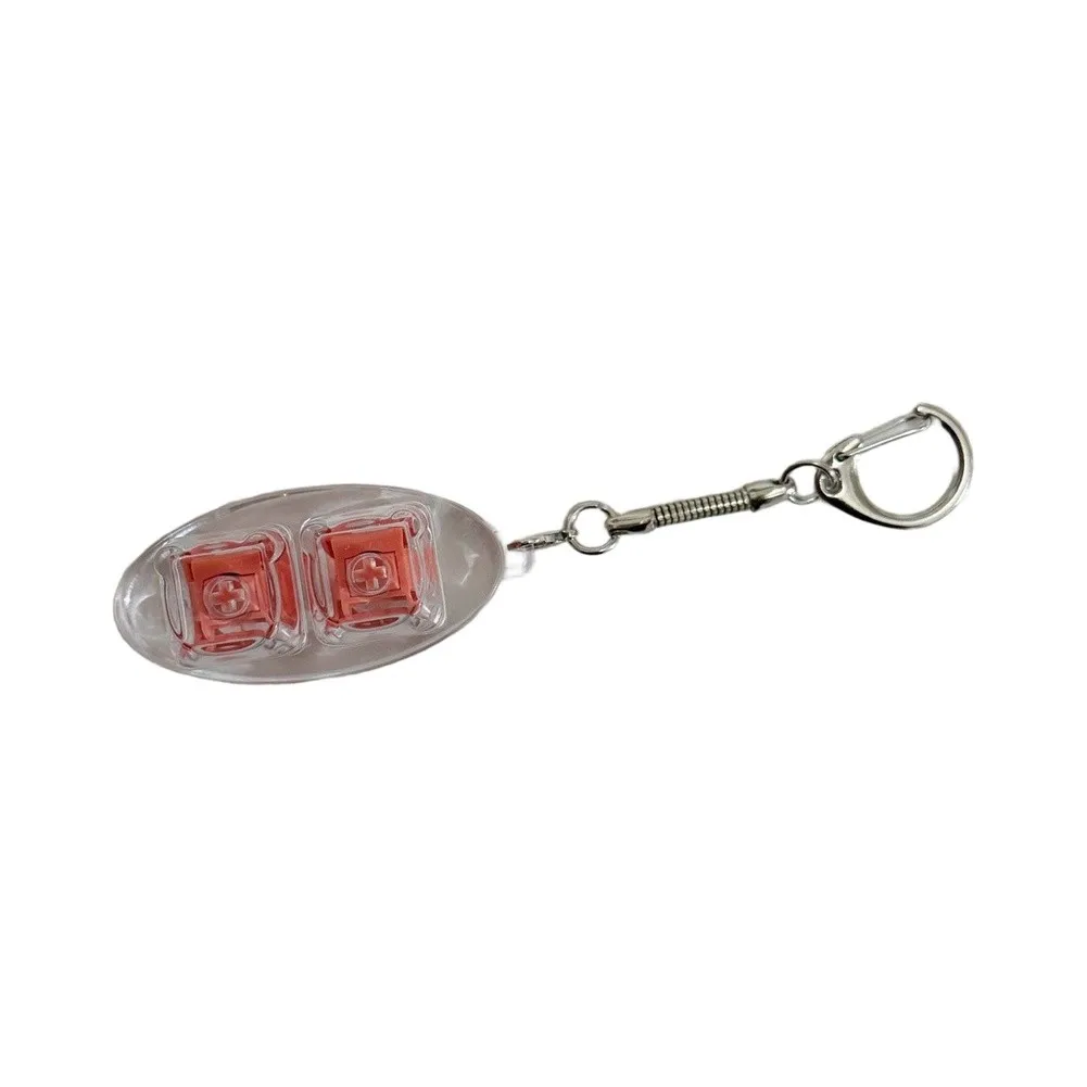 Stress Relief Keychain Featuring MacarFor On-Inspired Look and Precise Click Mechanism for Repetitive MotiFor On Comfort