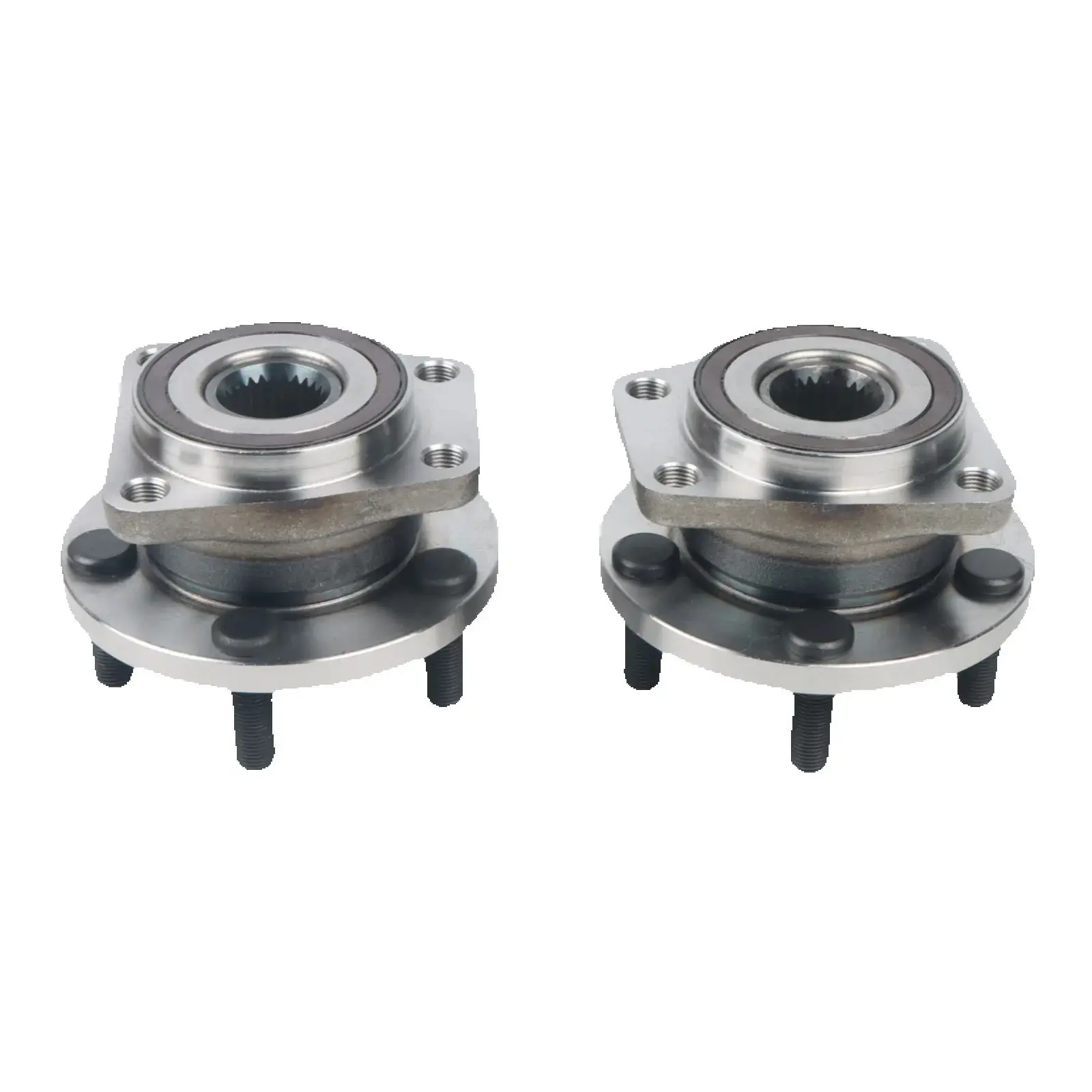 2Pcs Wheel Bearing Hub Assembly FOR Subaru Outback Legacy 2005-2014 513220 Front 5 Lugs
