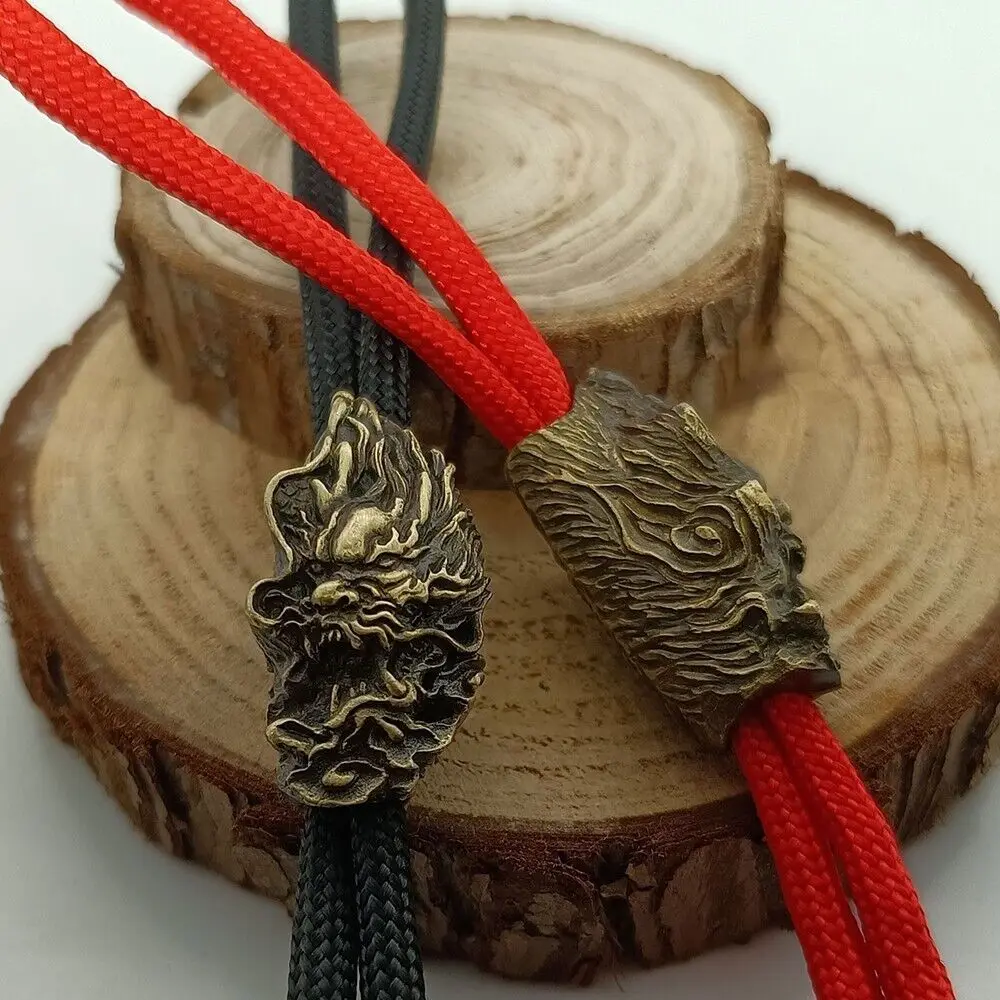 Brass Umbrella Rope Bead Pendant Small Jewelry Cloud Dragon Knife Pendant