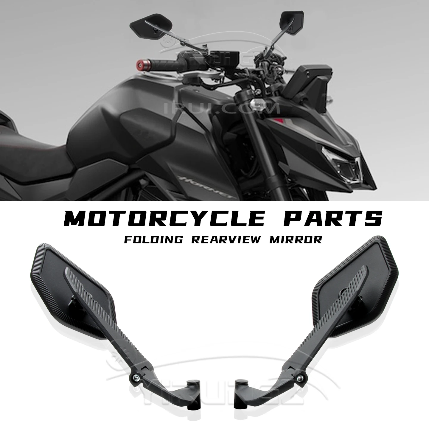 

НОВЫЕ боковые зеркала заднего вида для мотоцикла CB750 Hornet 2023-2026, ветровые крылья-спойлеры Stealth Winglets, зеркала заднего вида CB750 HORNET