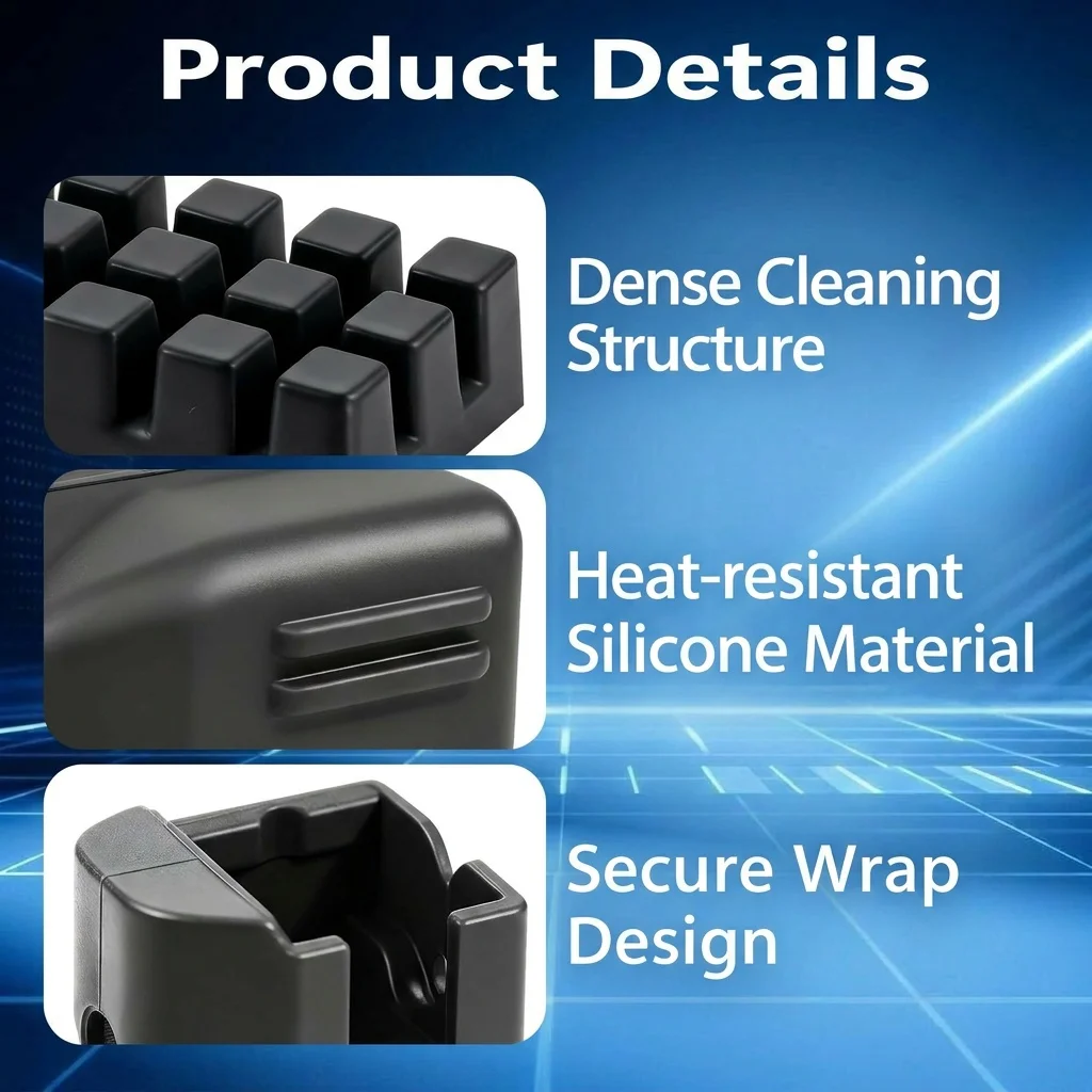 Silicone Cover For Flashforge AD5X Hotend Kit Protector Cover High Quality Nozzle Wiper Cleaner Nozzle Brush Silicone Case