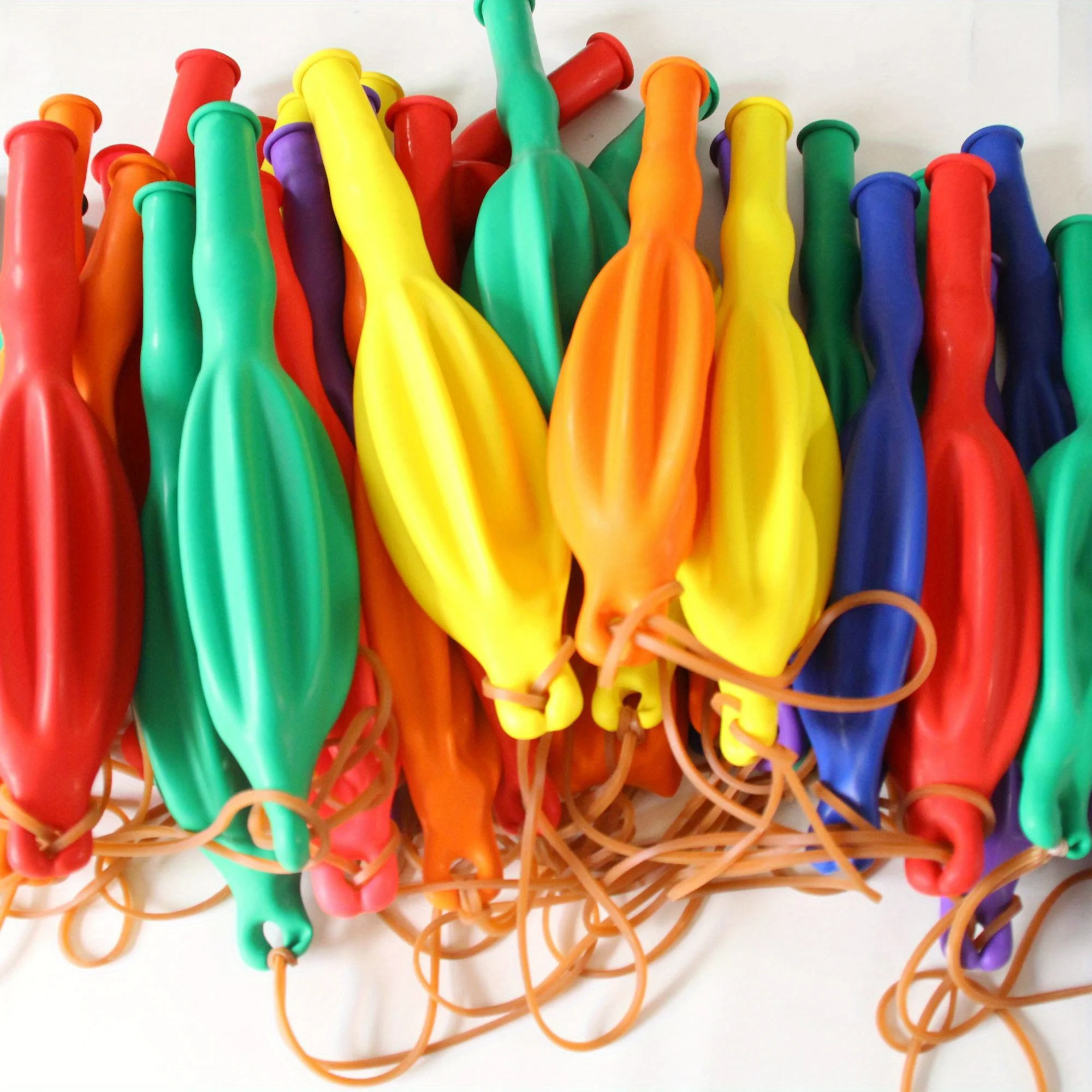 20/50 sztuk, kolorowe balony dziurkujące, wytrzymałe balony dziurkujące z gumkami, dekoracje urodzinowe, wypełniacze torebek imprezowych