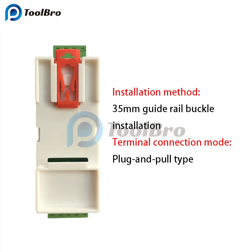 Load Cell Transmitter Amplifier Weight Sensor ModBus RTU RS485 Communication DC 7-30V Weighing Controller Rail Type