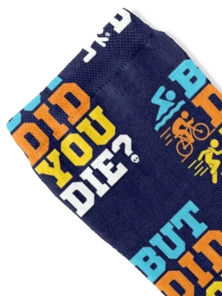 Triathlon - But Did You Die? Socks heated floor funny gifts crazy Socks Women Men's