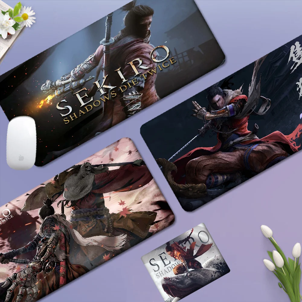 Sekiro Shadows Die Twice 90x40cm alfombrilla grande para teclado alfombrilla de mesa estudiantes Gamer alfombrilla de ratón de escritorio alfombrilla de ratón para juegos alfombrilla de escritorio